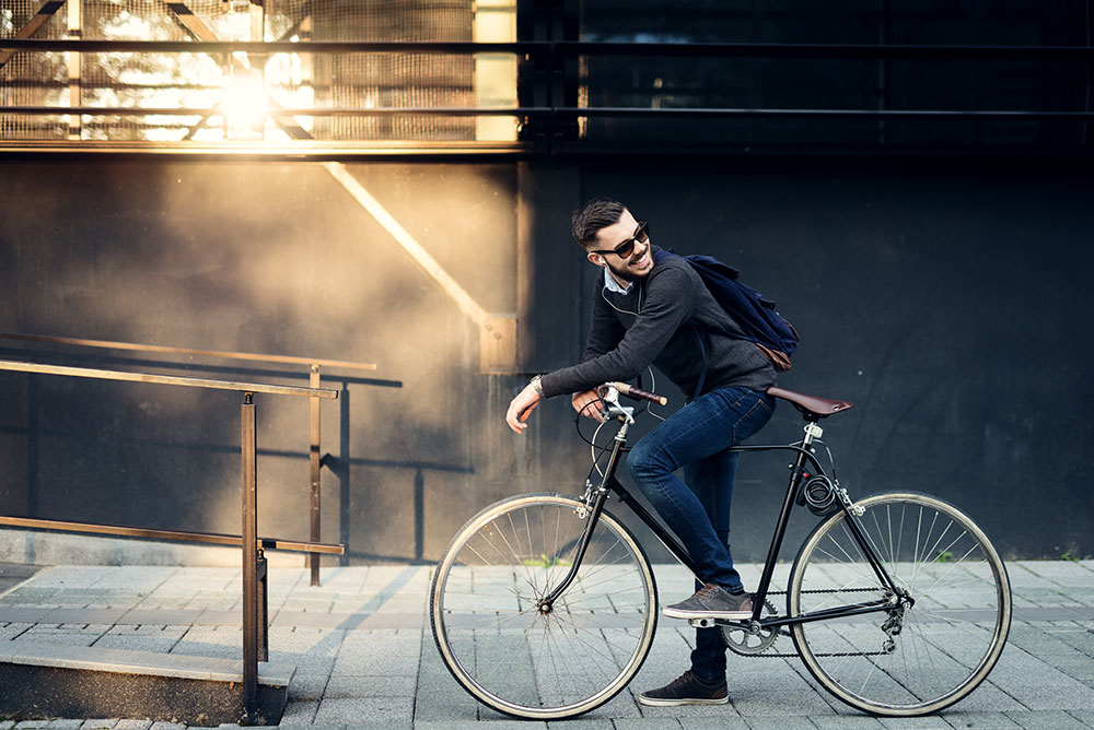 Central and easily accessible by bike - the Lehrter Campus at the main station